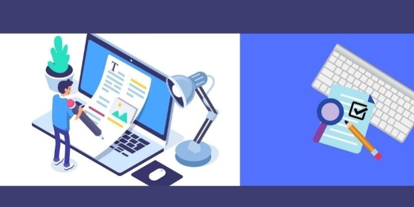 Editing and proof reading Editing and proof reading