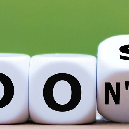 dos and donts dos and donts